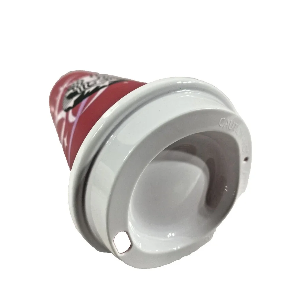 Starbucks 2013 Holiday Reusable Plastic Coffee Cup Tumbler 16 oz Red With Lid